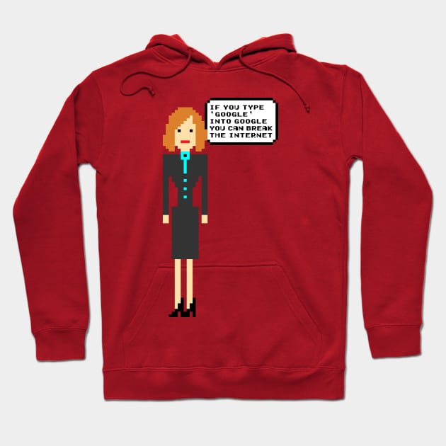 Pixel Jen - the IT Crowd Hoodie by KYi